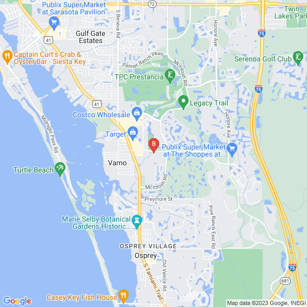 House Painting Sarasota location map: 4110 Central Sarasota Pkwy, Sarasota, FL