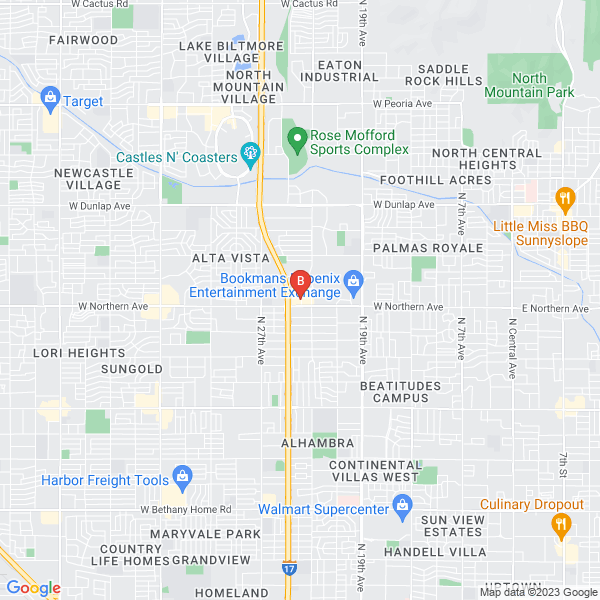 PowerPick, Inc. location map: 8024 N. 24th Ave., Phoenix, AZ