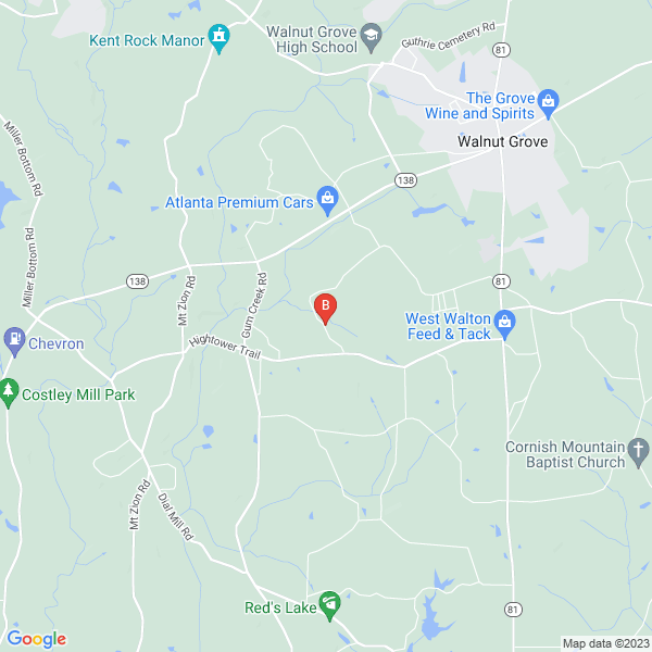 Skyfield and Mcleod Digital location map: 520 Ashland Farm Rd, Oxford, Georgia