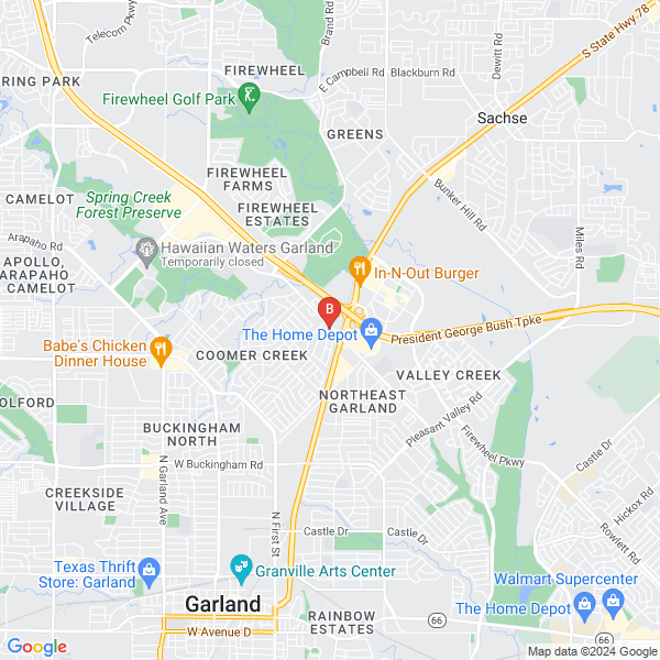 Towing Service & Roadside Assistance location map: 3333 Naaman School Rd, Garland, TX