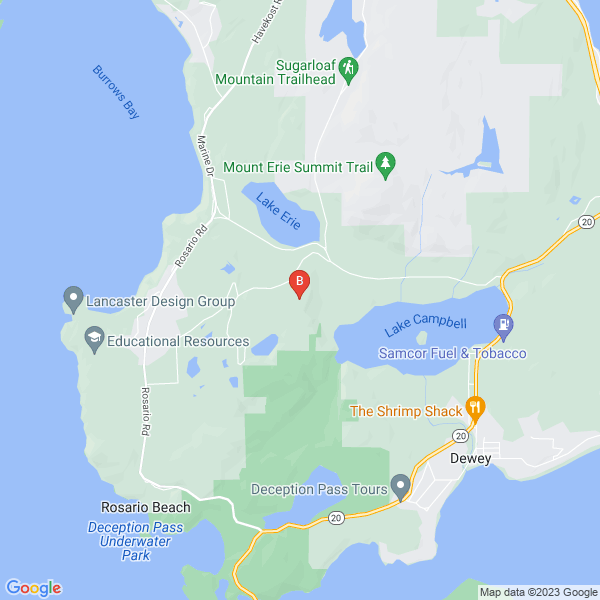 Ridge Vitality location map: 13861 Redtail Ridge Ln, Anacortes, WA