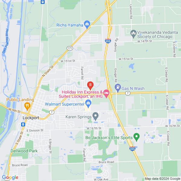 Holistic Healthy Path location map: 16614 W 159th St, Lockport, Illinois